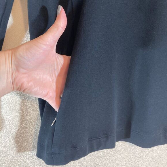 Fairway & Greene FG Women's 1/4 Zip Pullover XL Black Pockets Golf Outdoor - Picture 4 of 8